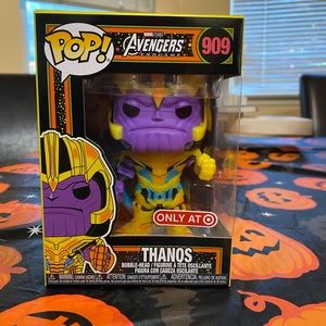 Marvel Black Light Thanos Funko Pop Target Exclusive